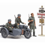 田宫 35384 1/35 德国 挎斗摩托车 KS600