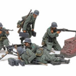 田宫 35386 1/35 德国 机枪小队 (二战中期)