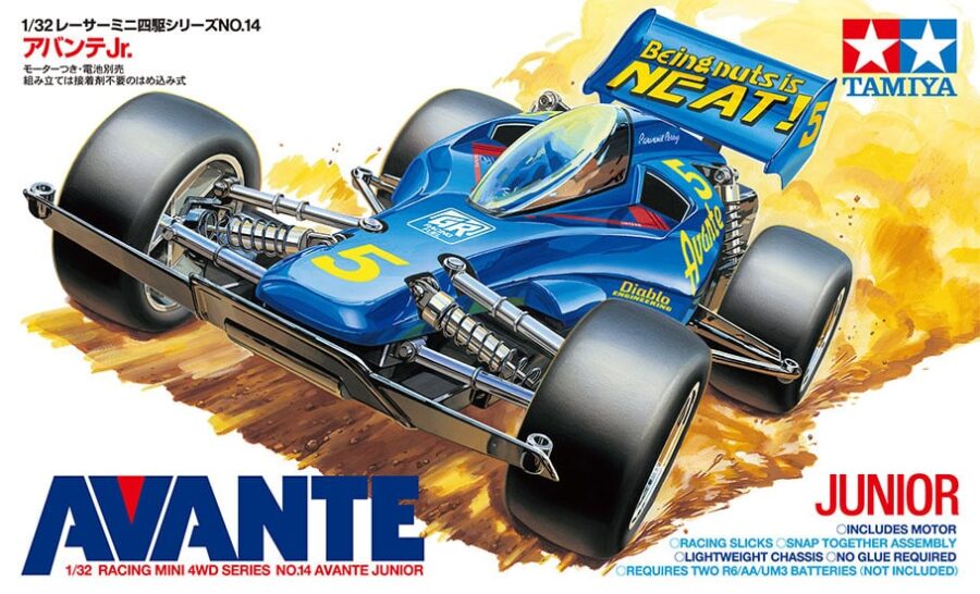 田宫 18014 1/32 迷你四驱车 阿凡达Jr. Avante Jr. (Type 2底盘) - 图片 2