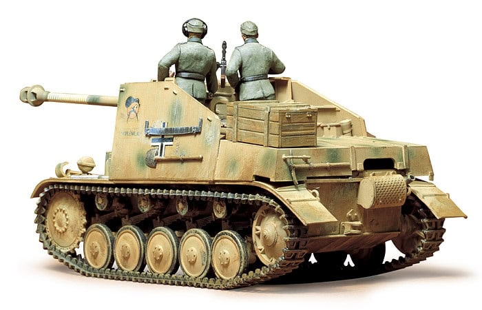 35060_1 田宫 35060 1/35 德国 Sd.kfz.131 黄鼠狼II 反坦克自走炮 - 图片 1