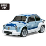 田宫 47492 1/10 RC遥控车  菲亚特 阿巴斯 1000TCR Berlina Corse  (蓝灰色已上色车壳版) (MB-01底盘)
