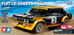 田宫 47494 1/10 RC遥控车 菲亚特 131 Abarth Rally Olio Fiat (已上色车壳) (MF-01X底盘) - 图片 2