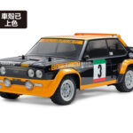 田宫 47494 1/10 RC遥控车 菲亚特 131 Abarth Rally Olio Fiat (已上色车壳) (MF-01X底盘)
