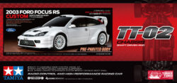 田宫 47495 1/10 RC遥控车 2003 福特 福克斯 Focus RS 改装版 (已上色车壳) (TT-02底盘) - 图片 2
