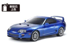 田宫 47505 1/10 RC遥控车 丰田 Supra (JZA80) (金属蓝色已上色车壳版) (BT-01底盘)