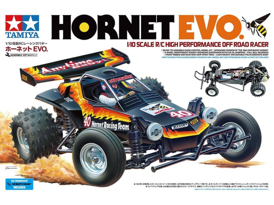 田宫 58742 1/10 RC遥控车 大黄蜂EVO.  Hornet EVO. - 图片 2