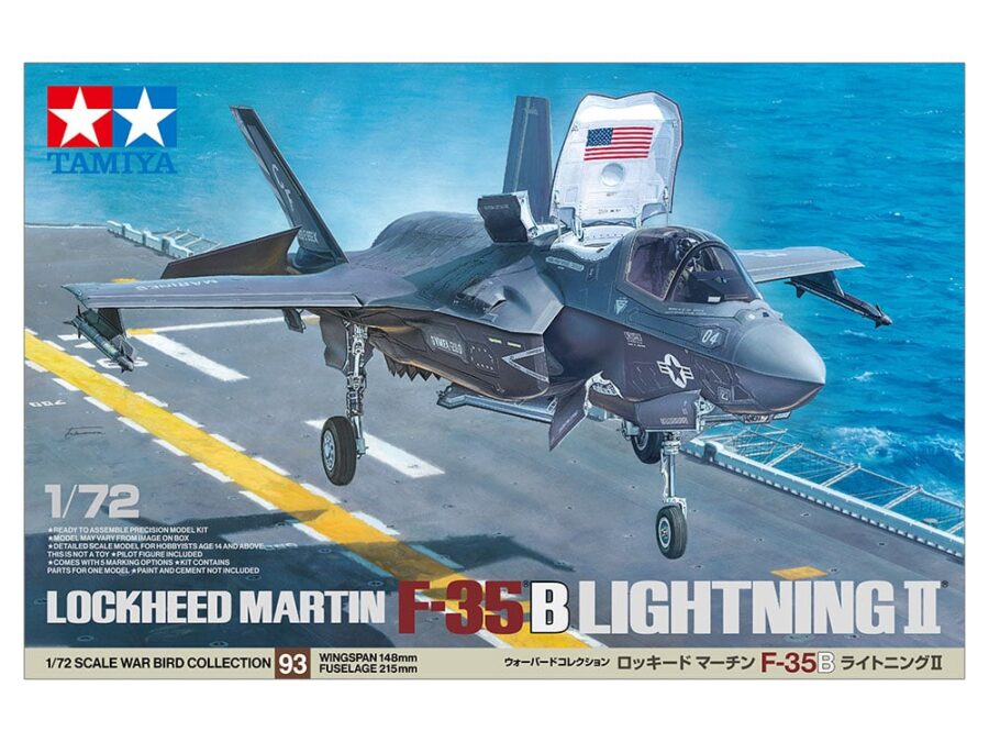 田宫 60793 1/72 洛克希德马丁 F-35B 闪电II战斗机 - 图片 2