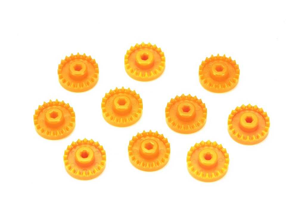 94773_1 田宫 94773 1/32 迷你四驱车 G2 Gear(橙色/10Pcs) - 图片 1