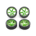 田宫 95666 Fully Cowled Mini 4WD 全罩式迷你四驱车 30週年纪念 超硬薄胎&电镀消光绿色轮圈