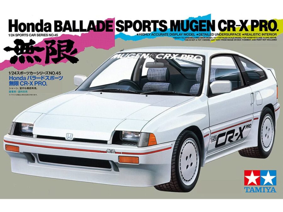 田宫 24045 1/24 本田 魄力 Sports Mugen CR-X PRO. - 图片 2