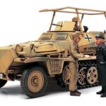 田宫 32550 1/48 德国 无线指挥车 Sd.Kfz.250/3 半履带车 "狮鹫"