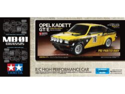田宫 47499 1/10 RC遥控车 欧宝 Kadett GT/E (已上色车壳版) (MB-01底盘) - 图片 2