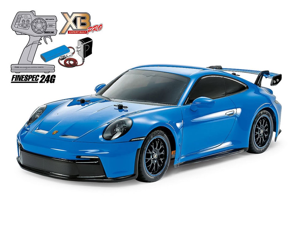 57937_1 田宫 57937 1/10 RC遥控车 XB完成品系列 保时捷 911 GT3 (992) (TT-02底盘) - 图片 1