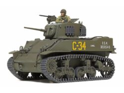 田宫 32606 1/48 美军 M5A1 斯图亚特轻型坦克