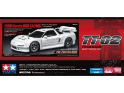 田宫 47506 1/10 RC遥控车 1998 本田 NSX Racing (白色已上色车壳版) (TT-02底盘) - 图片 2