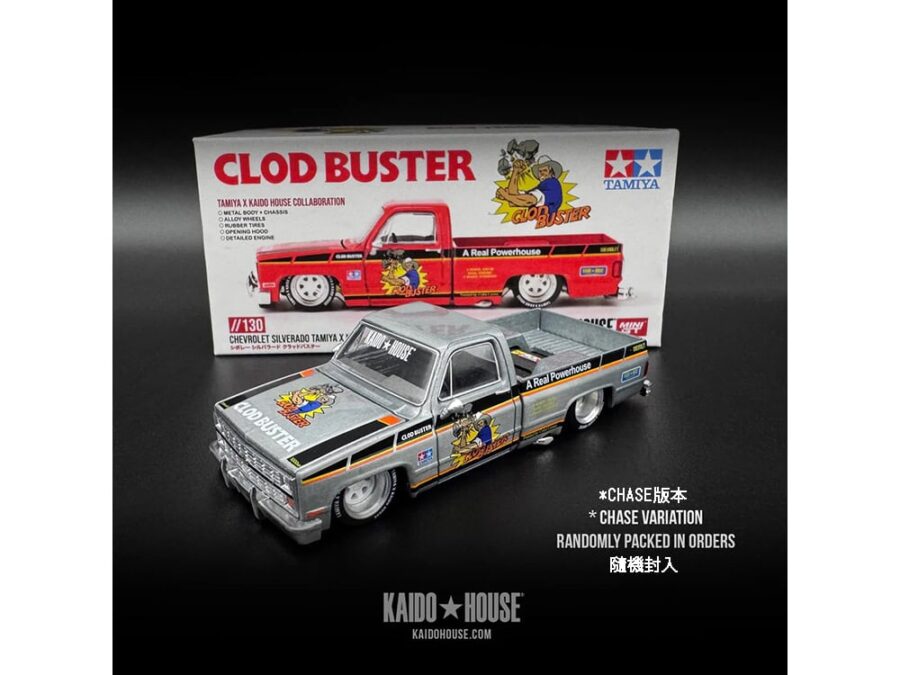 Kaido House KHMG130 1/64 合金车仔 雪佛兰索罗德 TAMIYA x KAIDO HOUSE "Clod Buster" - 图片 2