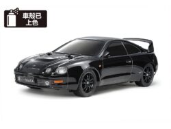 田宫 47510 1/10 RC遥控车 丰田切利卡 GT-FOUR (ST205) (黑色已上色车壳版) (TT-02底盘)