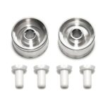 田宫 95680 细径窄胎用 HG 铝合金轮圈 (24mm) (可反转用, 2件)