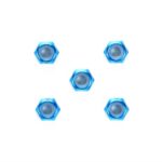 田宫 54155 3mm 薄铝。锁紧螺母*5 Blu