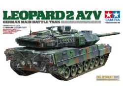 田宫 56047 1/16 RC遥控坦克 德国 豹2型主战坦克A7V型 全装备套件 - 图片 2
