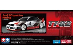 田宫 58744 1/10 RC遥控车 奥迪 90 quattro Racing (TT-02底盘) - 图片 2