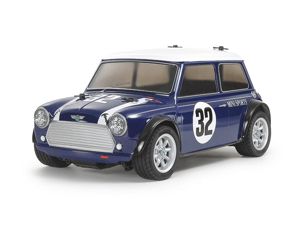 58747_01a 田宫 58747 1/10 RC遥控车 迷你库珀 Mini Cooper Racing (MB-01底盘) - 图片 1