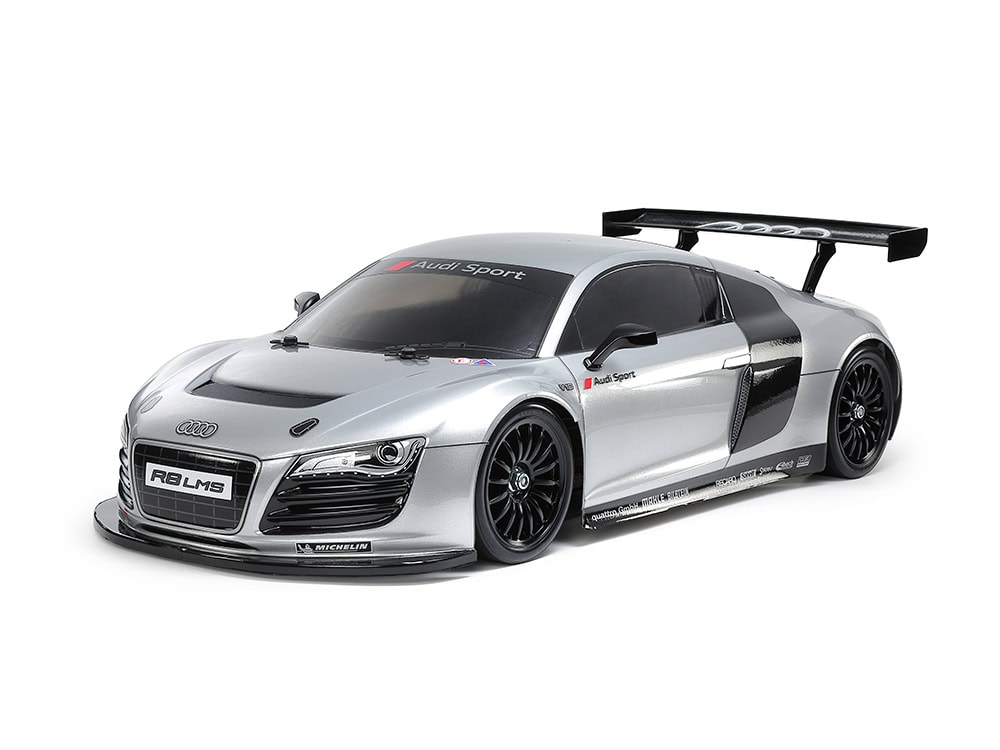 58749_01a 田宫 58749 1/10 RC遥控车 奥迪 R8 LMS 2008 (TT-02底盘) - 图片 1