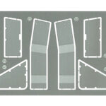 田宫 35272 1/35 豹2型 A5/A6 用 蚀刻片套装
