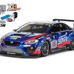 田宫 57907 1/10 RC遥控车 XB完成品系列 富士 WRX STI 纽伯灵24小时耐力赛 (TT-02底盘)