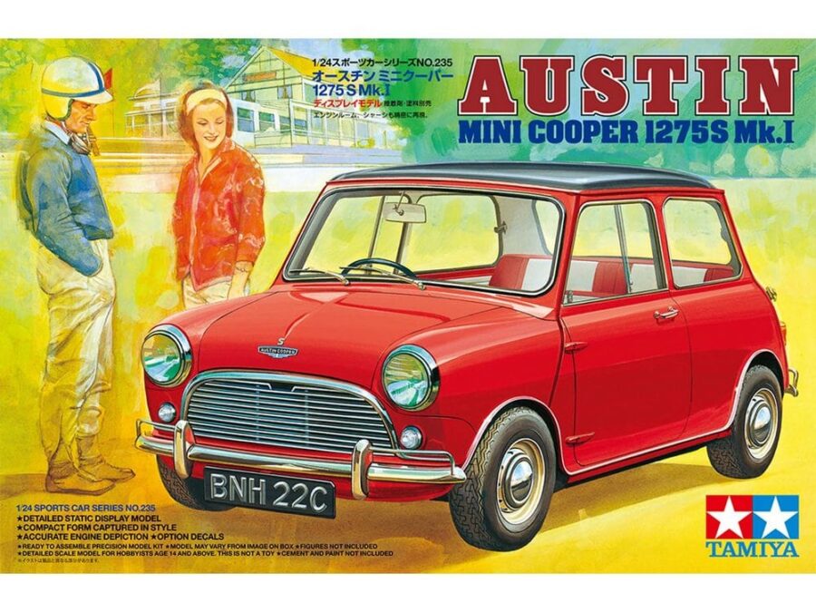 Tamiya 24235 1/24 Austin Mini Cooper 1275S Mk.I - 图片 2