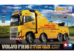 Tamiya 47528 1/14 RC Volvo FH16 Globetrotter 750 8x4 Tow Truck (Silver Edition) - 图片 2