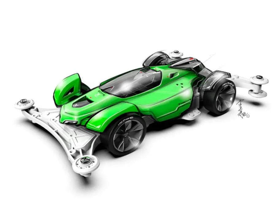 Tamiya 18664 1/32 SCALE Mini4WD Pro TYXIV (ME CHASSIS) - 图片 3