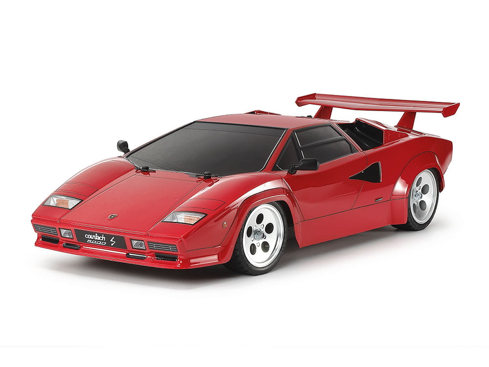 47527_1 Tamiya 47527 1/10 SCALE R/C Lamborghini countach 5000S (TT-02 CHASSIS) - 图片 1
